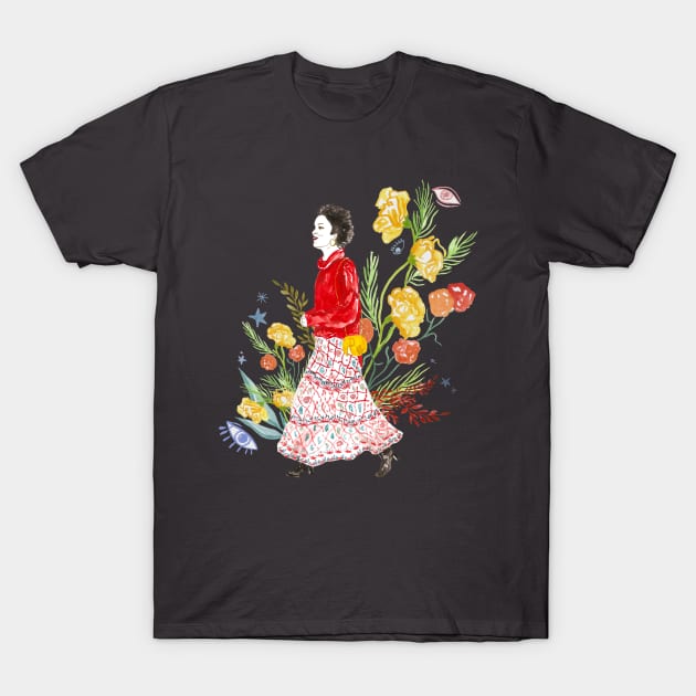 Flower girl T-Shirt by mariajesusdelgado